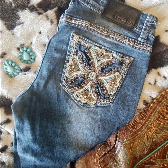 Grace in LA Denim - Grace in LA bootcut jeans 29